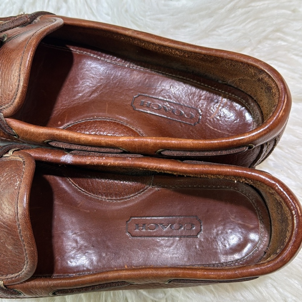 Coach leather loafers - Picture 6 of 8